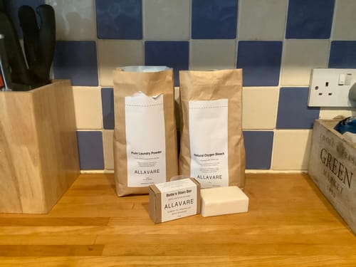 Customer photo review of Pure Laundry Powder