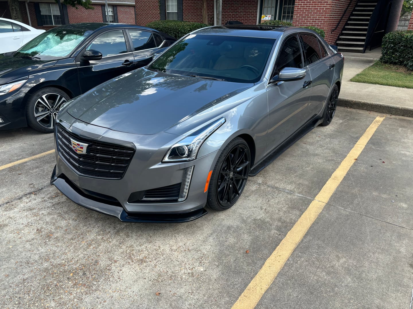 Customer photo review of 2014-19 Cadillac CTS Vsport Performance Front Splitter