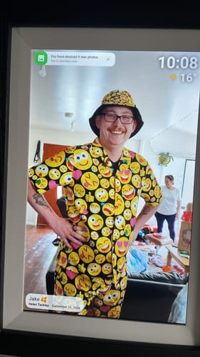 Customer photo review of Digital Photo Frame