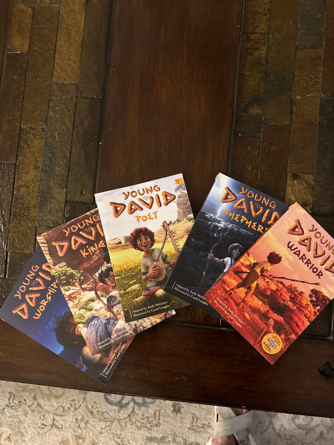 Customer photo review of YOUNG DAVID: Warrior Chapter Book