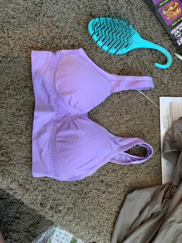Customer photo review of Breathable Support Sports Bra