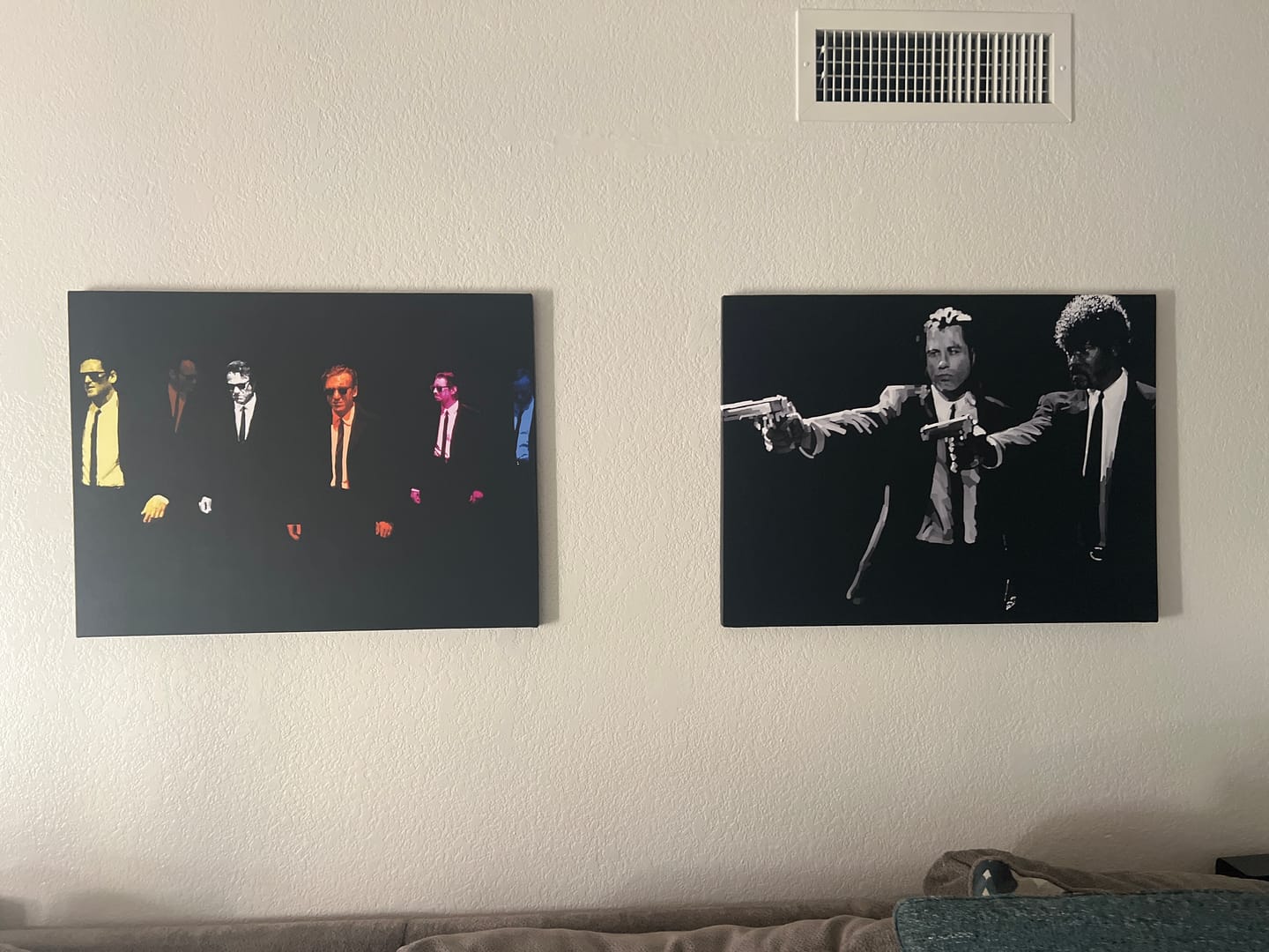 Customer photo review of The Dogs Wall Art