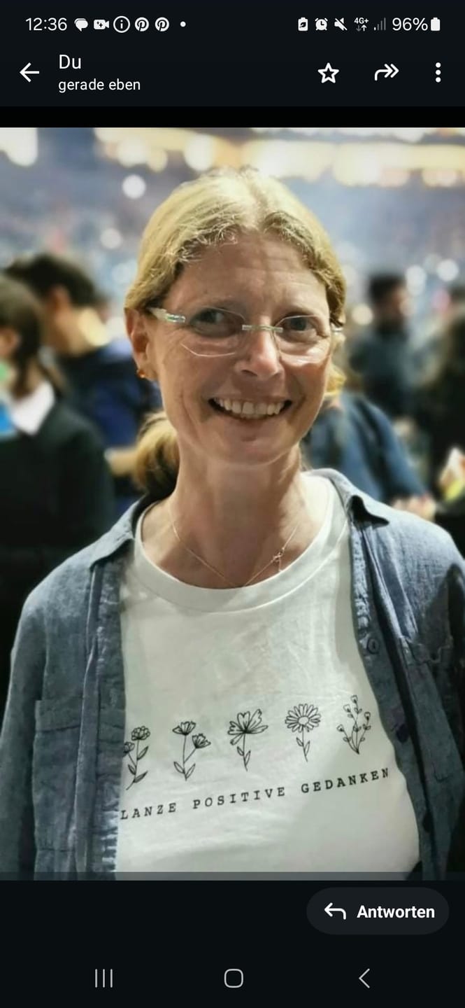 Customer photo review of Pflanze positive Gedanken 100% Bio T-Shirt