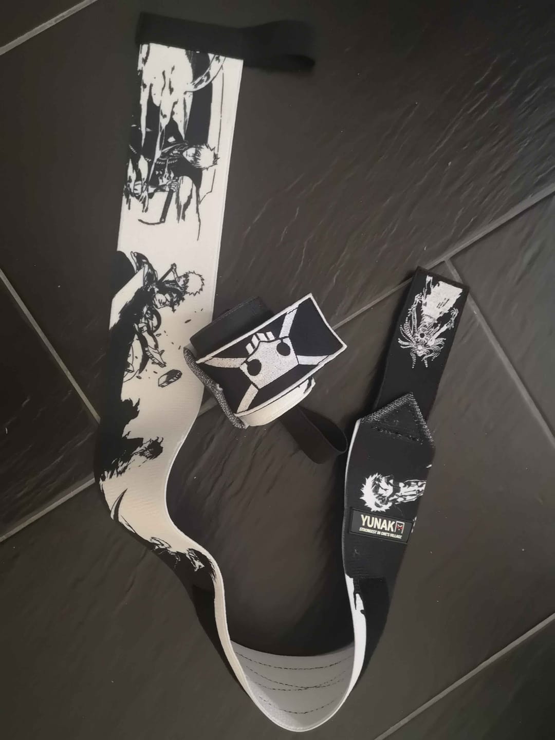 Customer photo review of Embroidered Ichigo Wrist Wraps