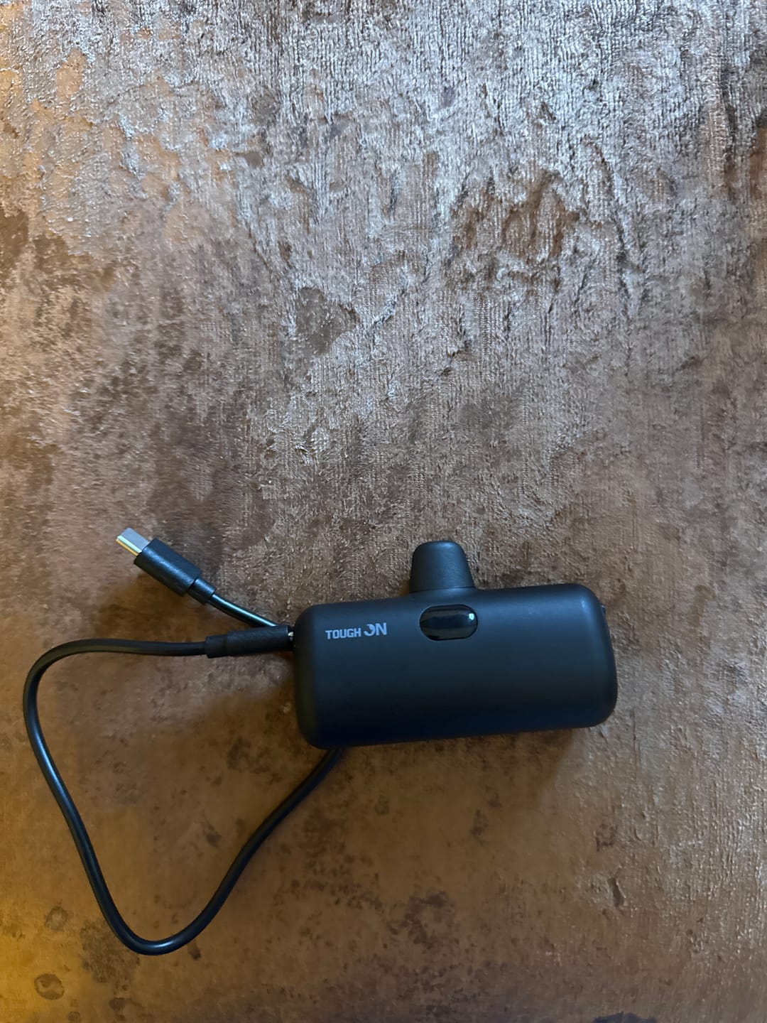 Customer photo review of Tough On Mini Portable Charger 5000mAh Power Bank USB C Charging for Samsung Android iPhone 15 / 16 / 17 Series