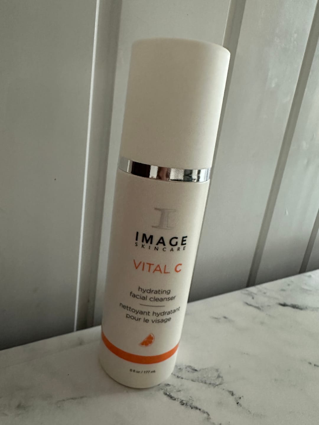 Customer photo review of VITAL C - Hydrating Facial Cleanser