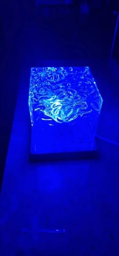 Customer photo review of Aurora: Lampa cu 16 culori