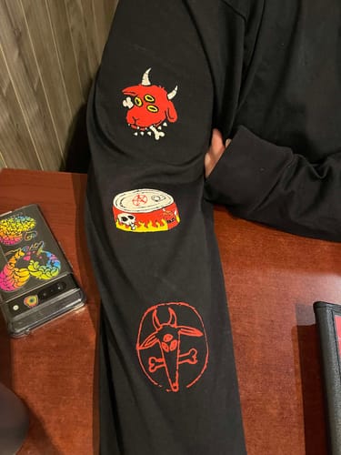 Customer photo review of Destined to Disappoint Heavy Weight Vintage T-Shirt