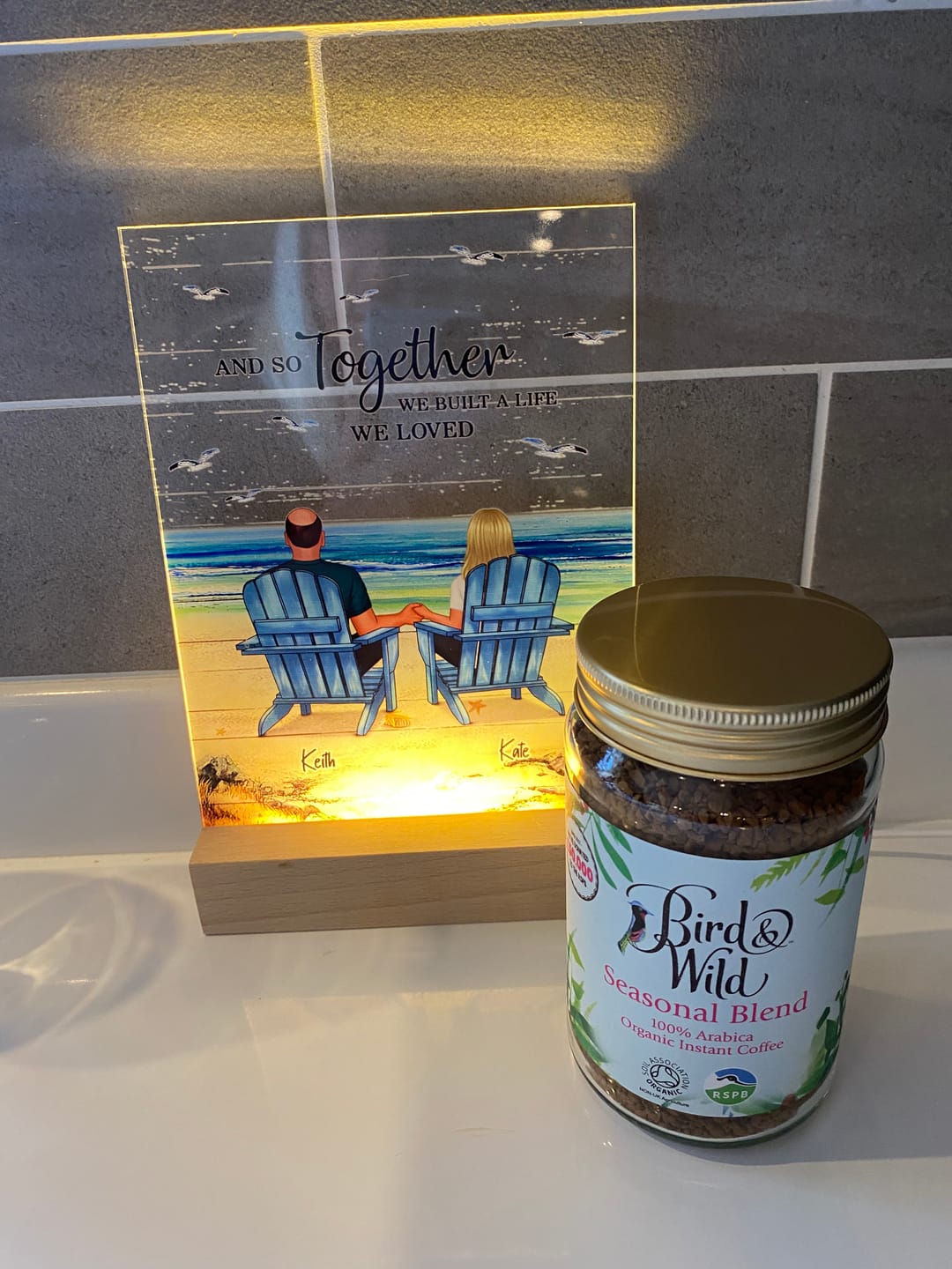 Customer photo review of Organic Instant Coffee 100% Arabica 100g Jar - 100g