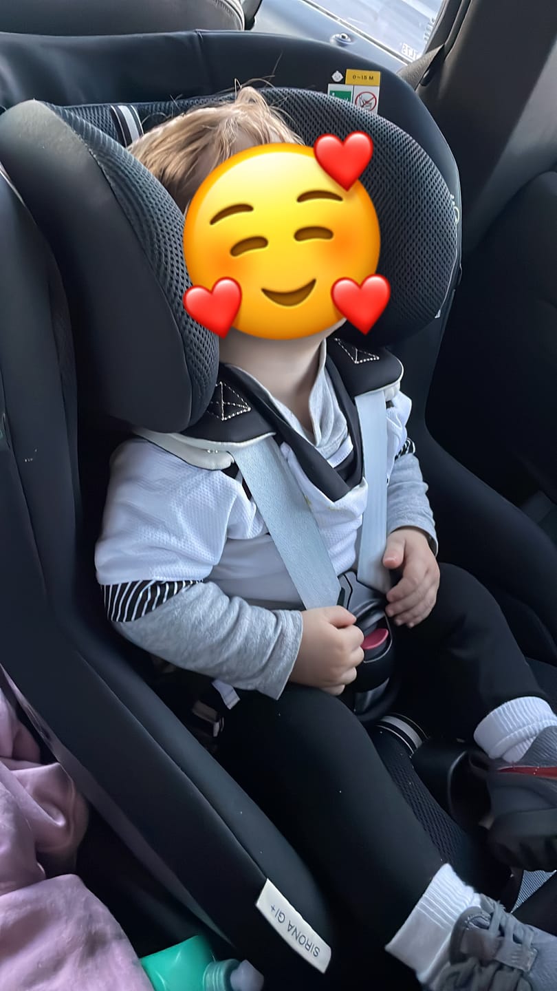 Customer photo review of Silla de auto convertible Sirona Gi iSize 360º