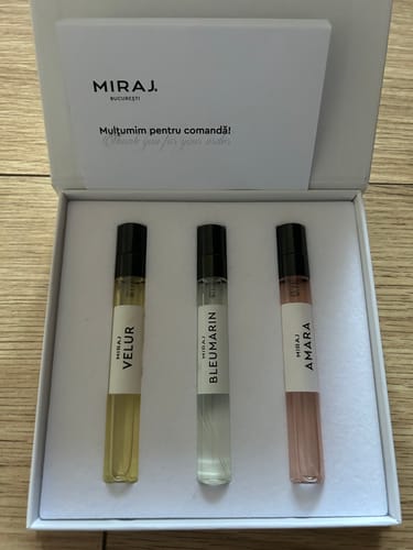 Customer photo review of Miraj Travel Set