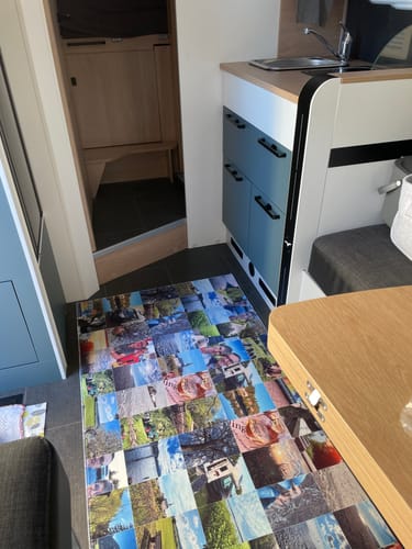 Customer photo review of Foto Teppich