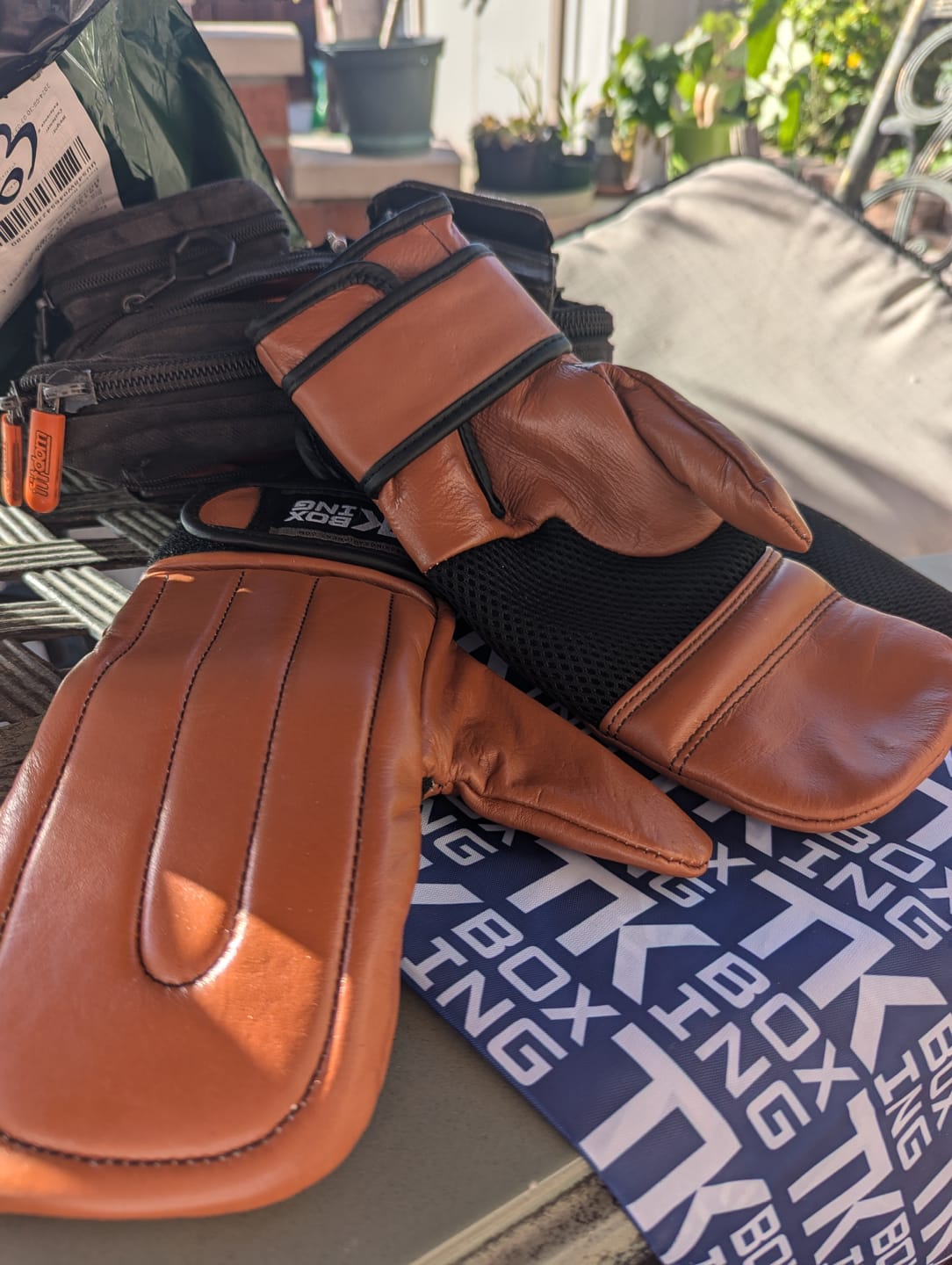Customer photo review of Gladiator 3.0 Bag Mitts