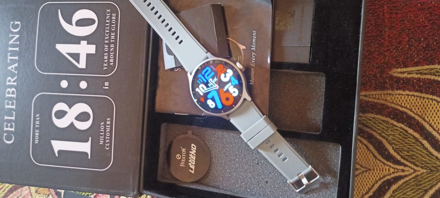 Customer photo review of SVESTON LEGEND SMARTWATCH