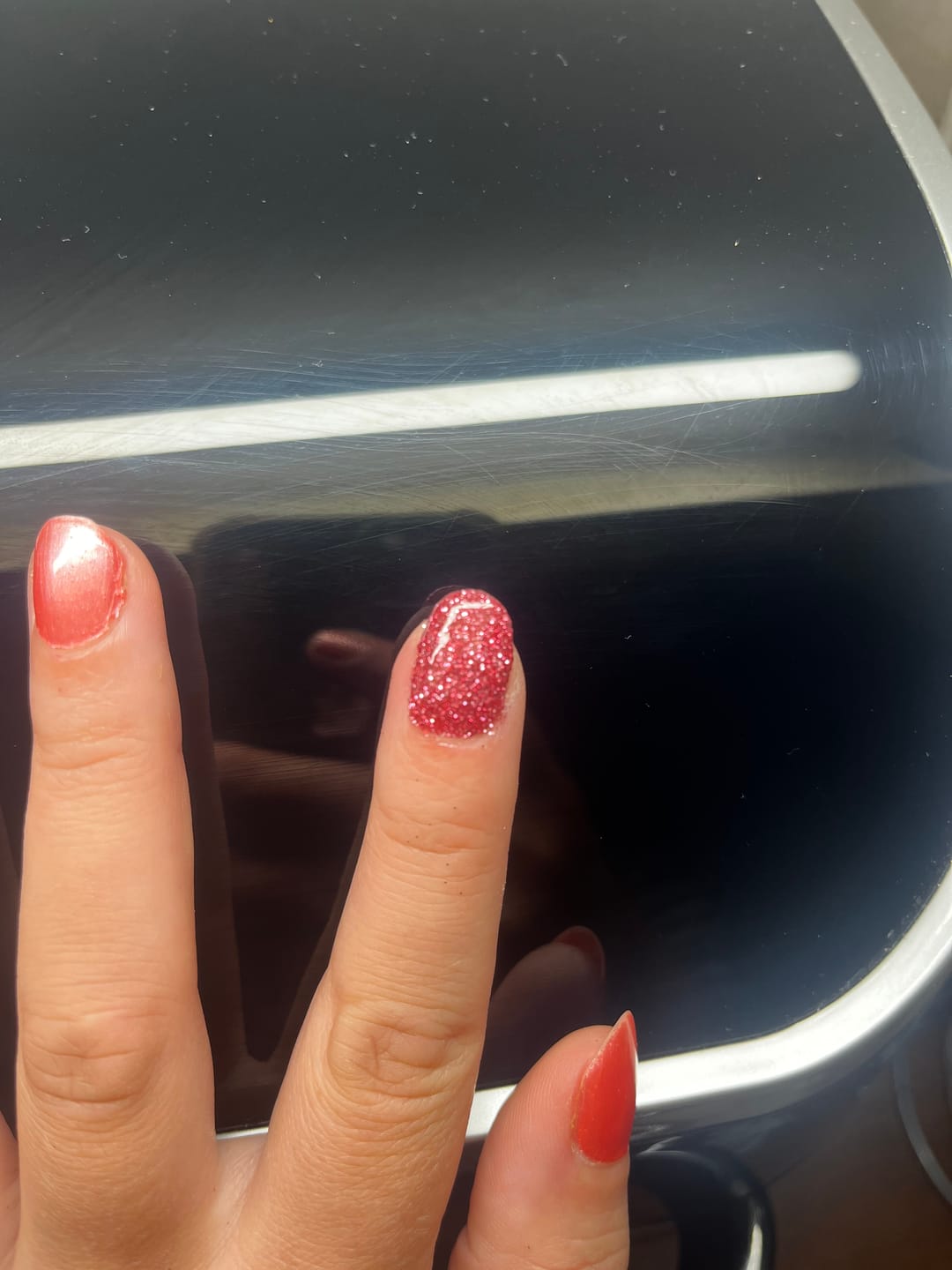 Customer photo review of Pink Lemonade Dipping Powder
