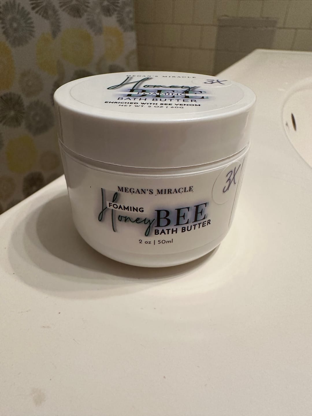 Customer photo review of Foaming Bath Butter