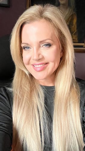 Customer photo review of Remy Human Hair Invisible Wire Extension - Mixed Blonde