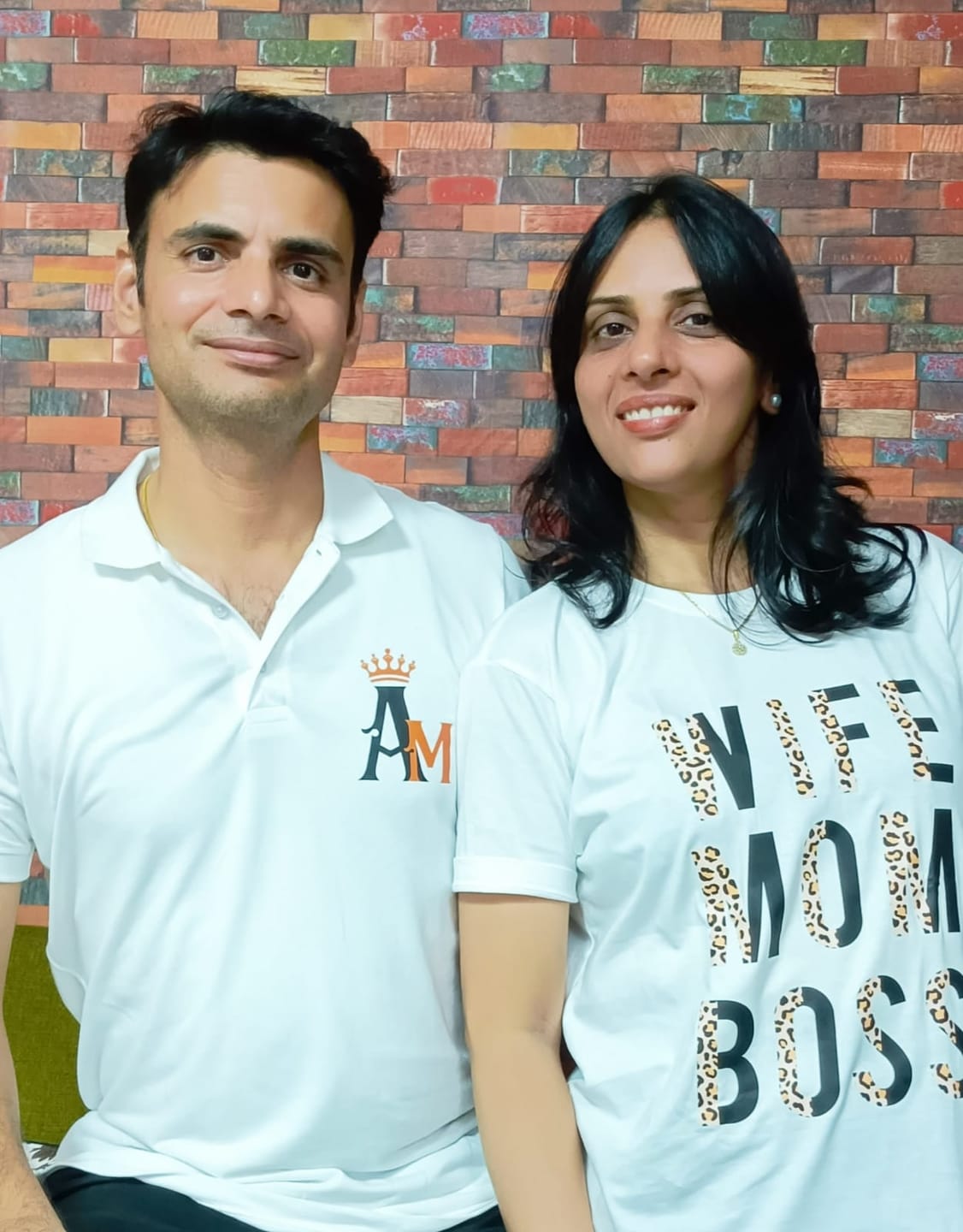 Customer photo review of Personalized T-shirt or Tank Top of Your Choice. We Will Make Your Design Come True