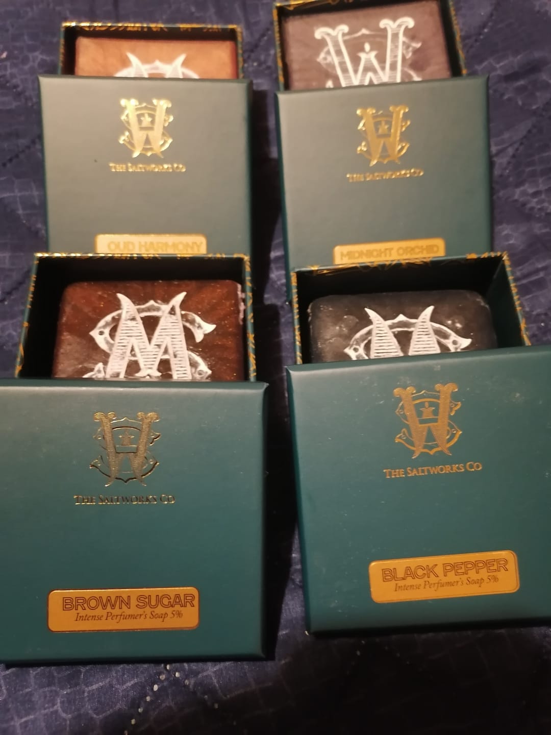 Customer photo review of Oud Harmony Perfume Infused Soap Bar