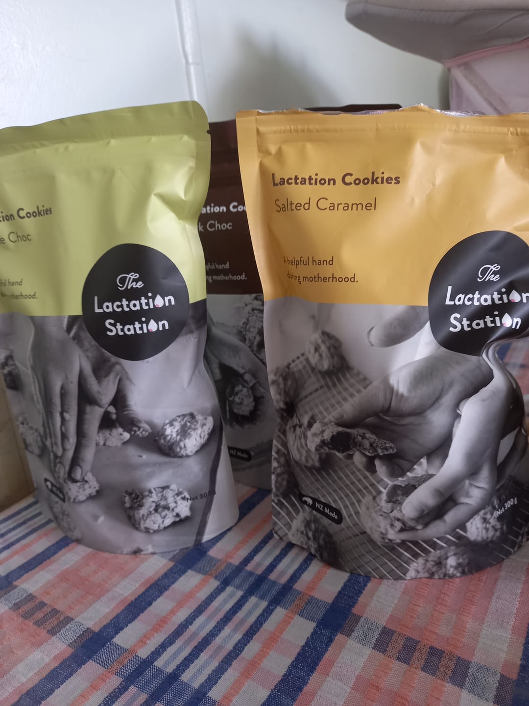 Customer photo review of Salted Caramel Lactation Cookies