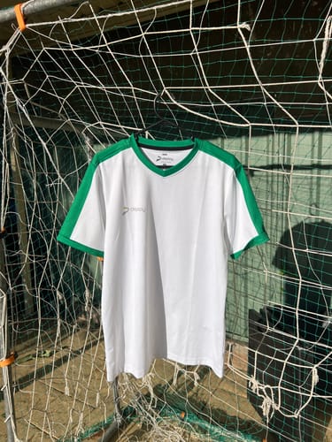 Customer photo review of White/Green Deploy Possession Jersey