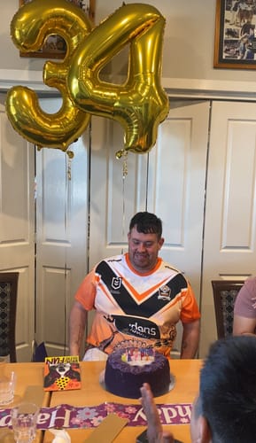 Customer photo review of 2024 Wests Tigers Indigenous Jersey