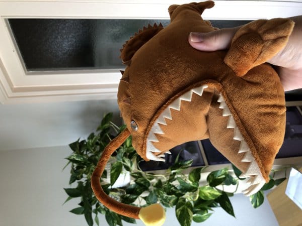 Customer photo review of Anglerfish Soft Stuffed Plush Toy