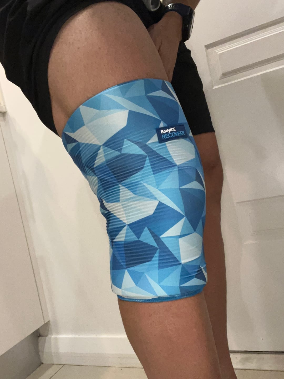 Customer photo review of Medium Hot & Cold Compression Gel Sleeve