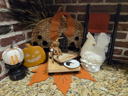Customer photo review of Halloween Marble Boards