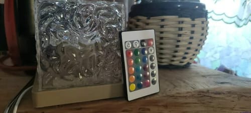 Customer photo review of Aurora: Lampa cu 16 culori