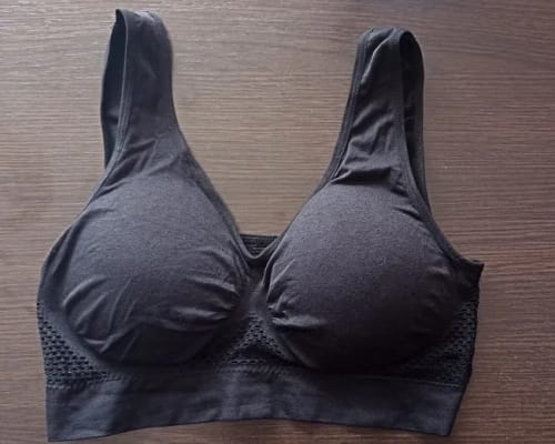 Customer photo review of Breathable Support Sports Bra