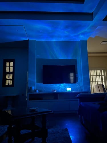 Customer photo review of Aurora: Lampa cu 16 culori