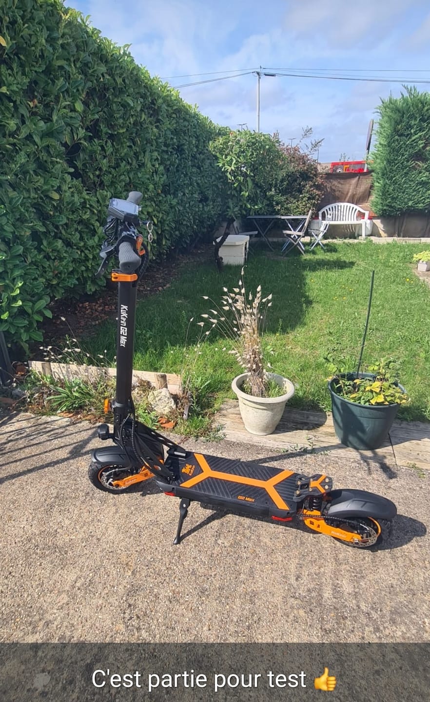 Customer photo review of KuKirin G2 Max Electric Scooter