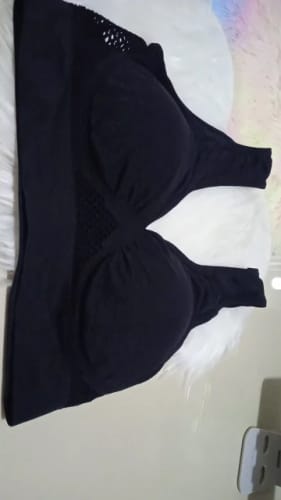 Customer photo review of Breathable Support Sports Bra