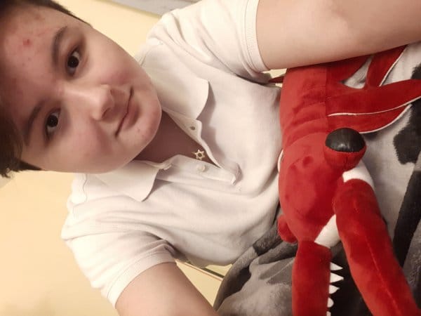 Customer photo review of Anomalocaris Arthropod Soft Stuffed Plush Toy