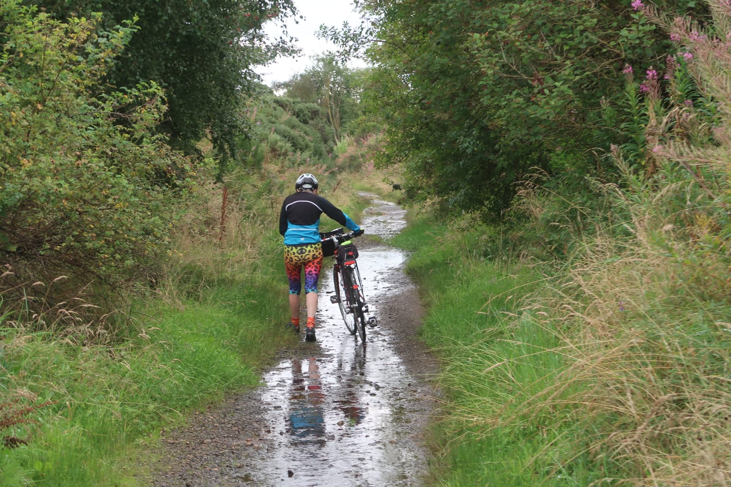 Customer photo review of HEMY Crew Waterproof Socks - Limited Edition