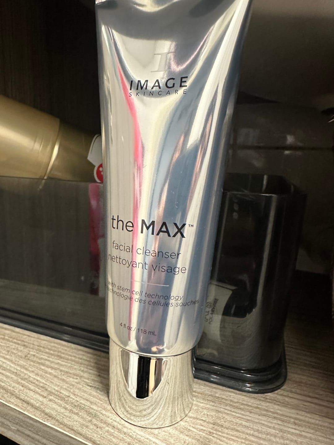 Customer photo review of THE MAX - Facial Cleanser
