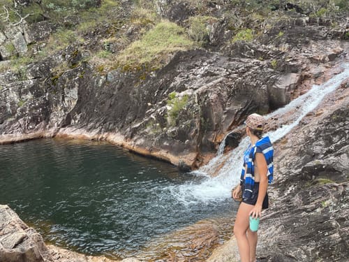 Customer photo review of Pink Boars & Barra Footy Shorts - WITH POCKETS