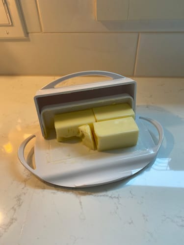 Customer photo review of Butterie, The Flip-Top Butter Dish
