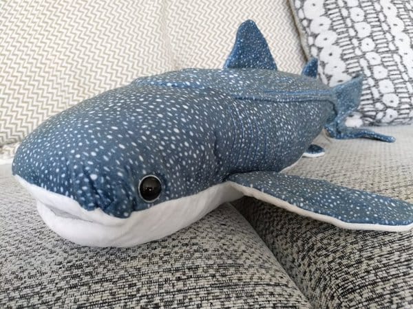 Customer photo review of Whale Shark Soft Stuffed Plush Toy