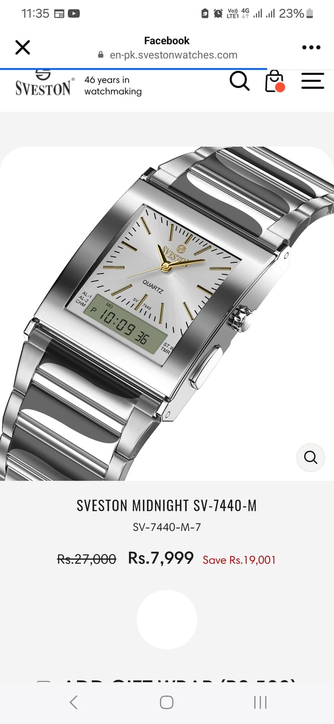 Customer photo review of Sveston Midnight SV-7440-M