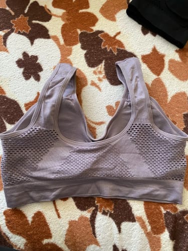 Customer photo review of Breathable Support Sports Bra