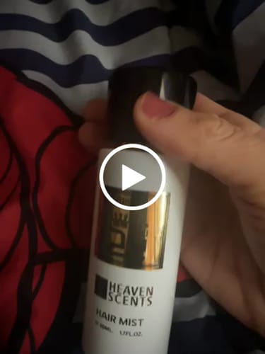 Customer video review of White Taj Hair Mist