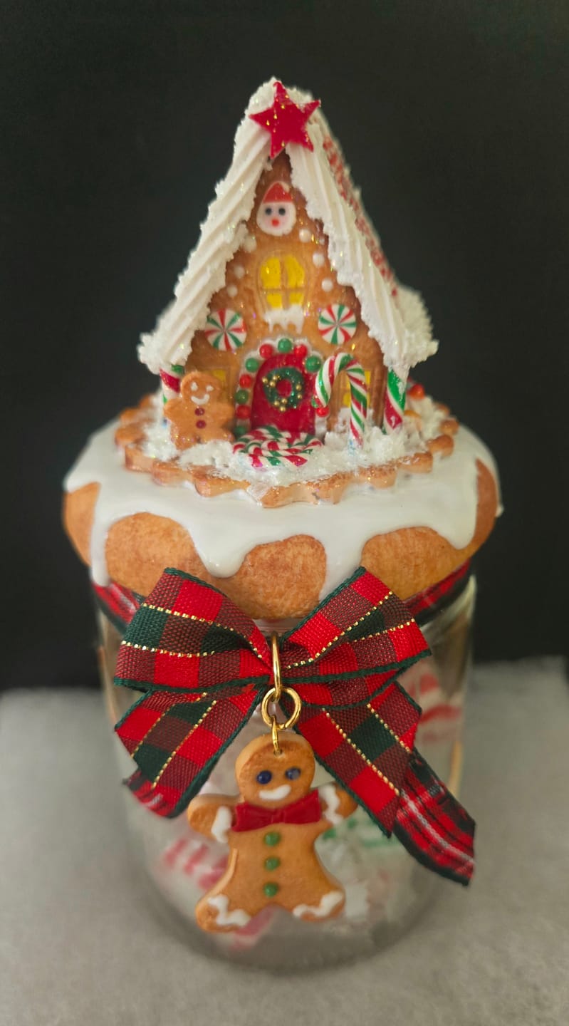 Customer photo review of 3D Gingerbread House Kit