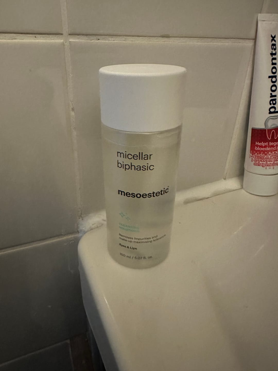 Customer photo review of Mesoestetic - Micellar Biphasic