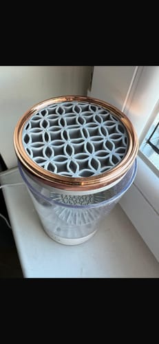 Customer photo review of Curățător electric pentru pensule de machiaj