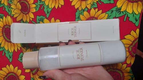 Customer photo review of Rice Toner 150ml
