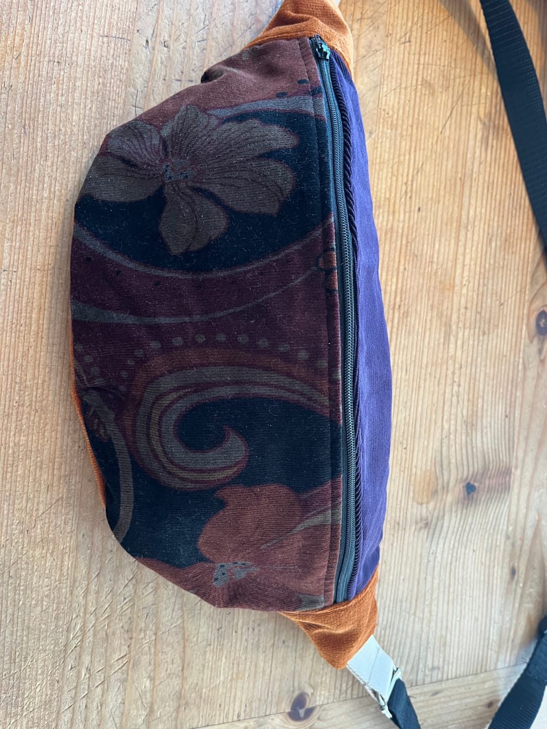 Customer photo review of Small and Large Baileigh Bumbag Digital Pattern