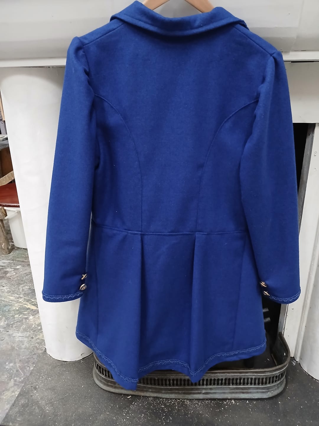 Customer photo review of Plain Wool Blend Fabric