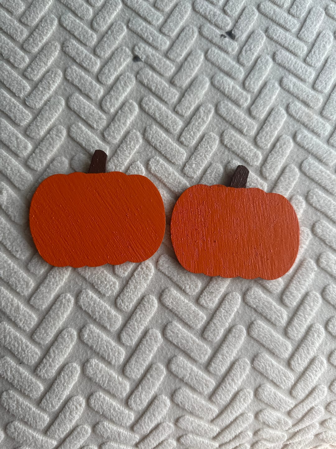 Customer photo review of Unfinished Wood Pumpkin Silhouette - Craft- up to 24" DIY